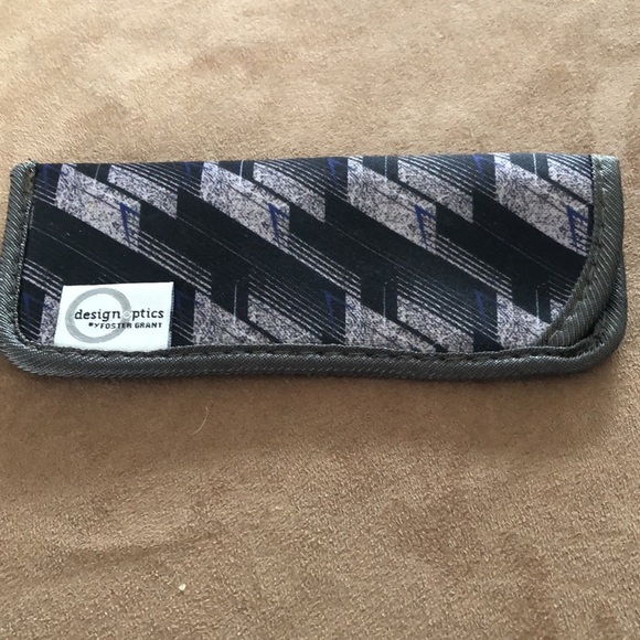 💜 Foster Grant Design Optics +2.50 Reading Glasses Black 54 16 145 with Case - Picture 10 of 11